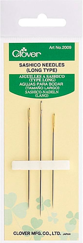 Clover Sashiko Needles Long